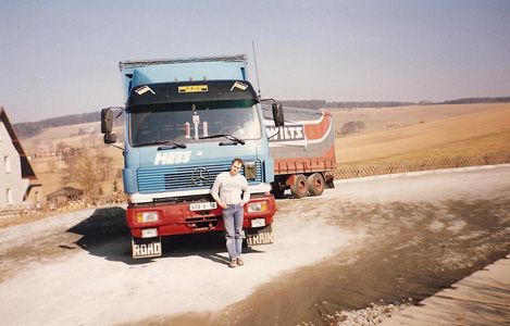 Der erste LKW 1990
